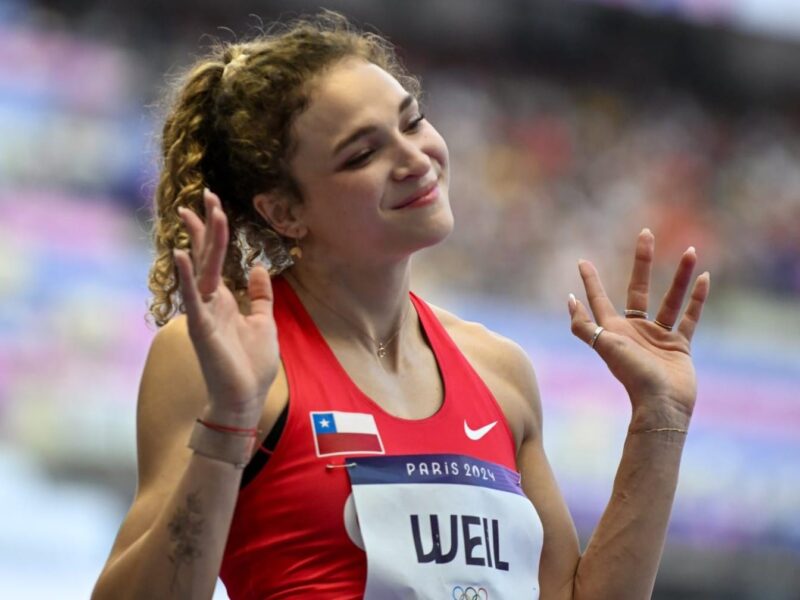Martina Weil logró el cuarto lugar en los 400 metros del Mundial Indoor en China