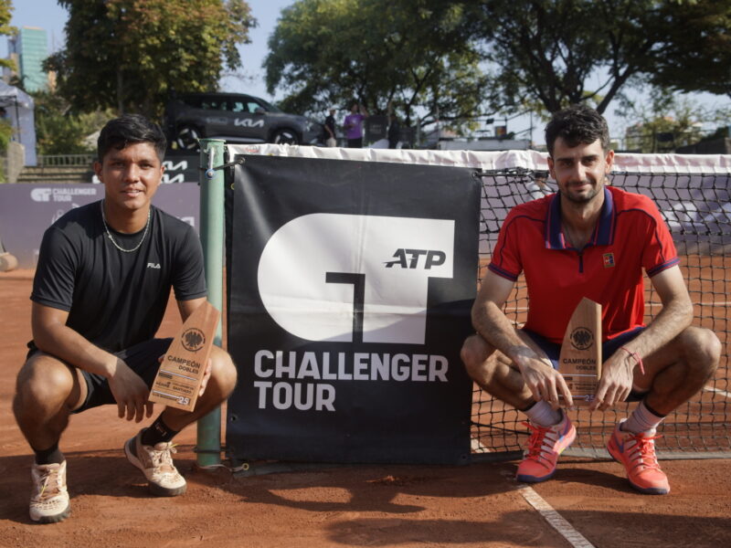 ¡Con un chileno entre los campeones! Matías Soto se consagró en dobles en el Challenger de Santiago