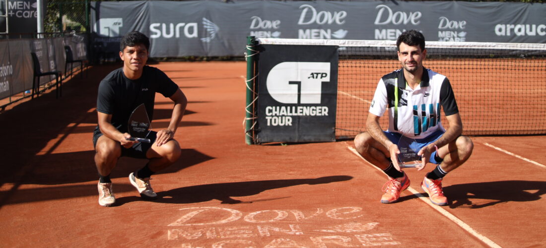 ¡Tres al hilo! Matías Soto vuelve a levantar el trofeo en dobles del Challenger de Concepción
