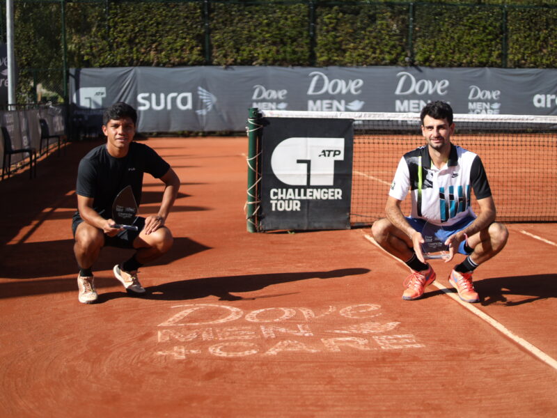 ¡Tres al hilo! Matías Soto vuelve a levantar el trofeo en dobles del Challenger de Concepción