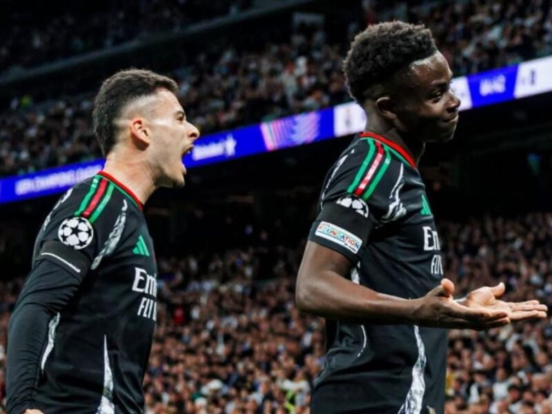 Se cayó el campeón vigente: Arsenal jugó con oficio y eliminó a Real Madrid de la Champions League
