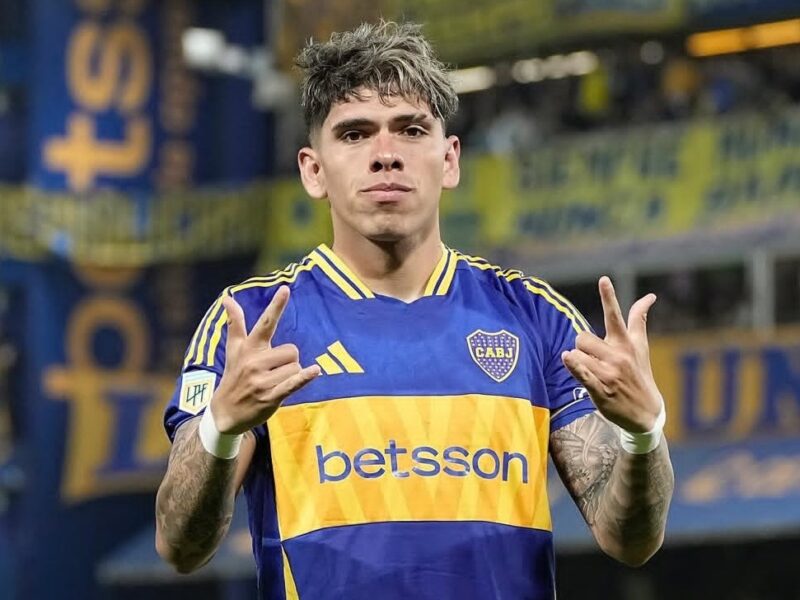VIDEO | Carlos Palacios volvió a anotar un gol y fue figura en victoria de Boca Juniors ante Estudiantes