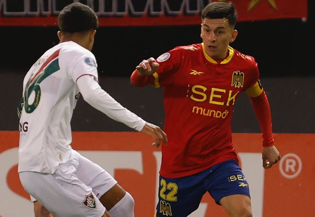 Unión Española no pudo quedarse con el triunfo y sufrió un agónico empate contra Fluminense