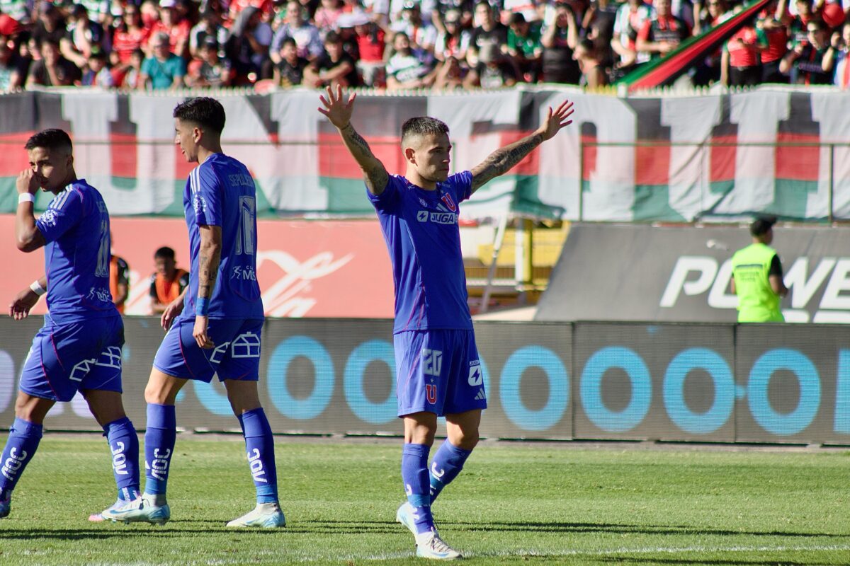 La U derrotó a Palestino y le quitó la oportunidad de ser el líder de la Liga de Primera