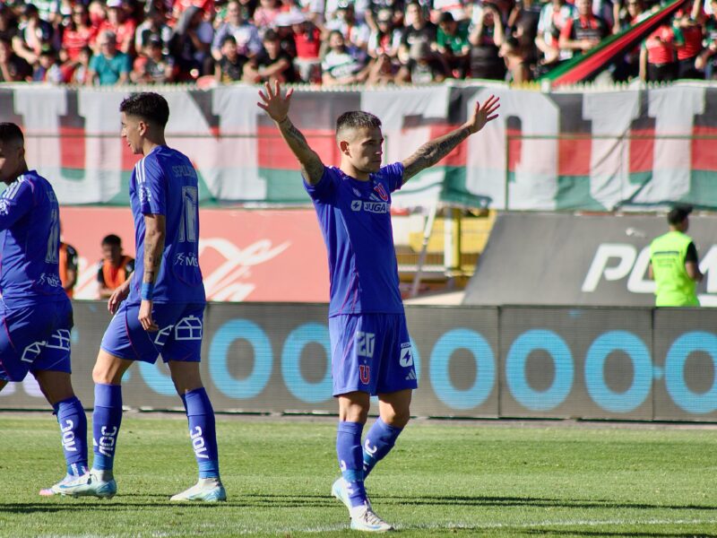 La U derrotó a Palestino y le quitó la oportunidad de ser el líder de la Liga de Primera