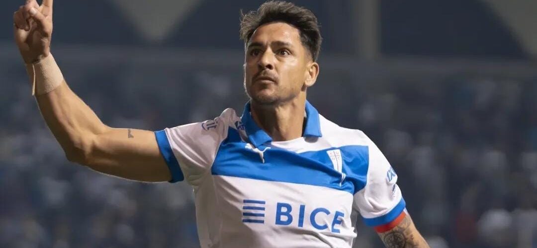 Con Zampedri y una nueva marca: La UC trepó hasta el liderato del torneo tras darle una paliza a Everton
