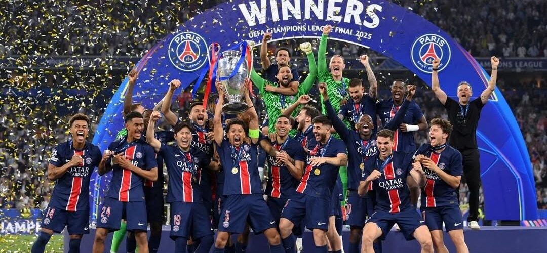 PSG aplastó al Inter de Milán y se coronó campeón de Champions por primera vez en su historia
