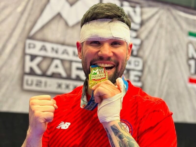 El chileno Rodrigo Rojas consiguió el oro en el Panamericano de Karate disputado en México