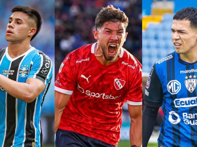 No solo la U y Palestino: Los jugadores chilenos que buscarán levantar la Copa Sudamericana 2025