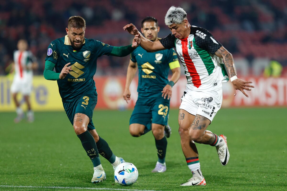 Palestino quedó eliminado ante Bolívar tras una paliza en la serie de Copa Sudamericana