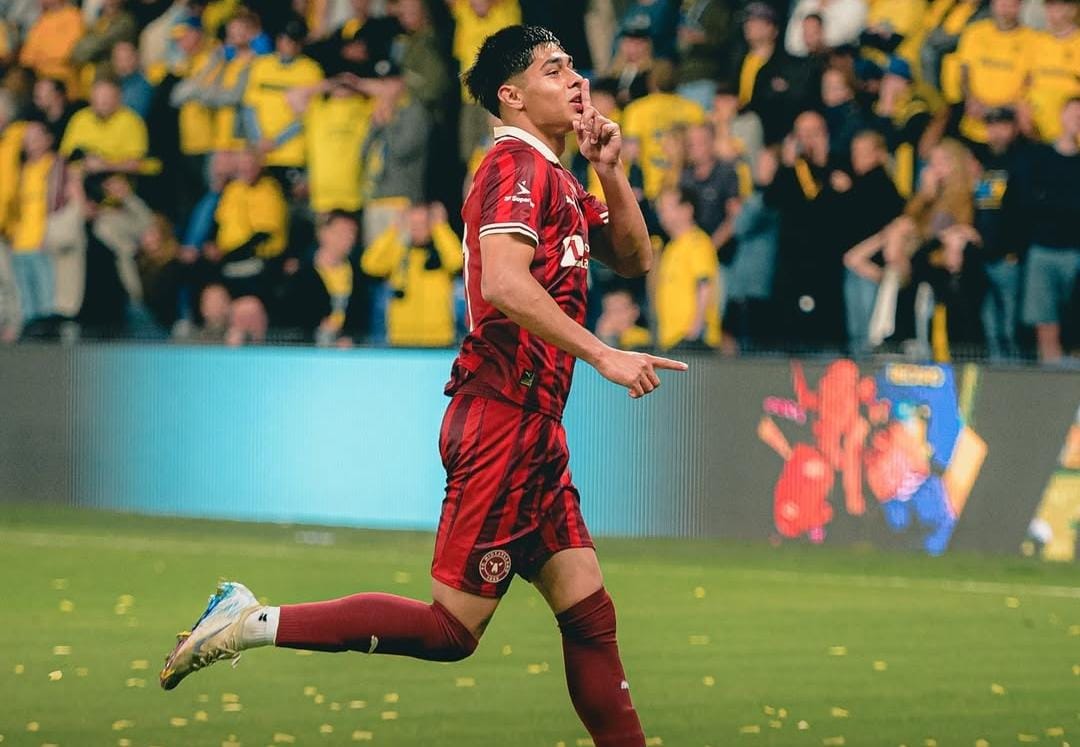 Por cuarta vez consecutiva Darío Osorio anotó un gol en Dinamarca en la previa de las Clasificatorias