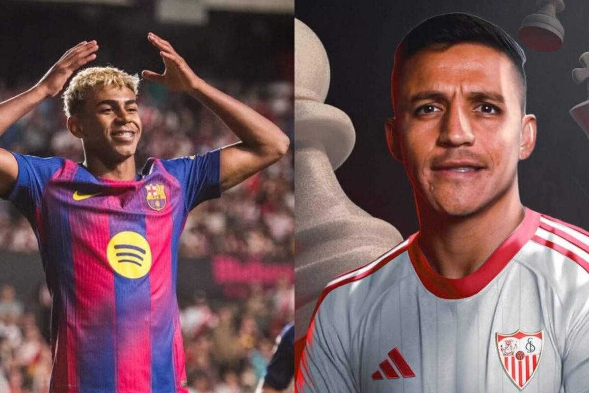 Lamine Yamal opinó sobre el fichaje de Alexis Sánchez al Sevilla: “Me gusta…”