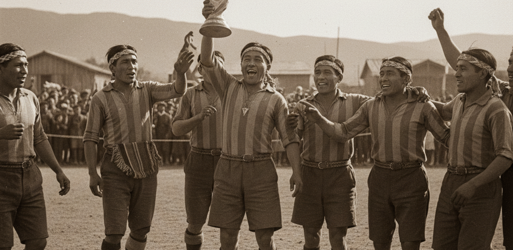Historias del fútbol chileno: El día que los mapuche fueron campeones del mundo