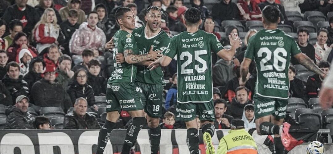 VIDEO | Iván Morales marcó el gol del triunfazo de Sarmiento ante River Plate