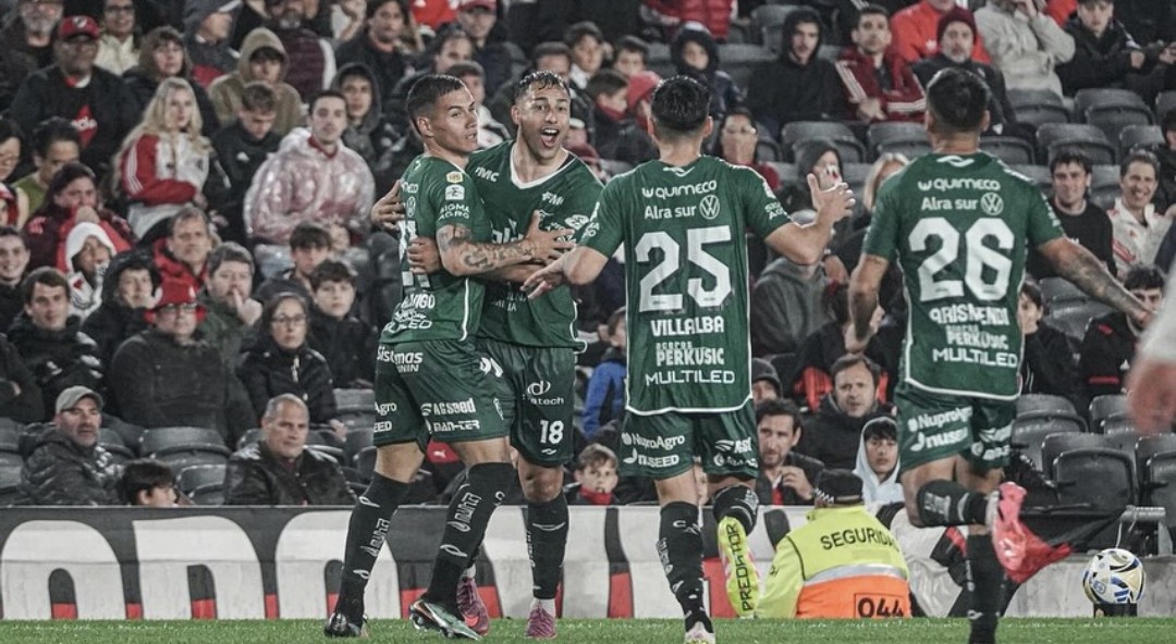 VIDEO | Iván Morales marcó el gol del triunfazo de Sarmiento ante River Plate
