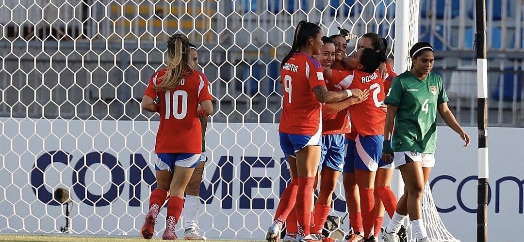La Roja pasó por encima y goleó a Bolivia por la Liga de Naciones Femenina