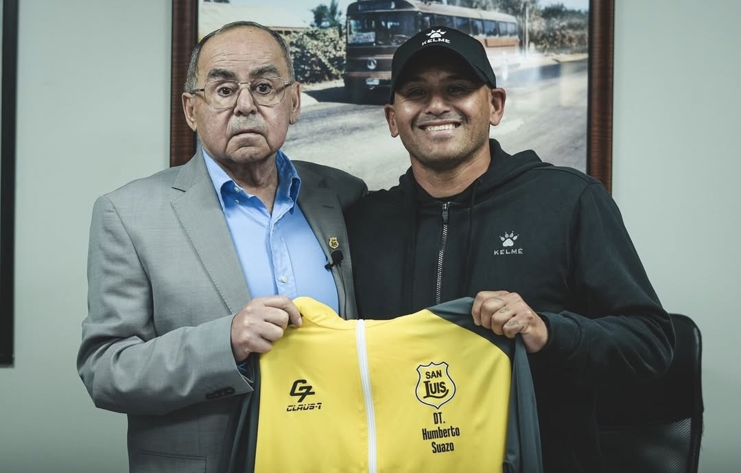 Colgó los botines para vestirse de terno: Humberto Suazo será el nuevo entrenador de San Luis