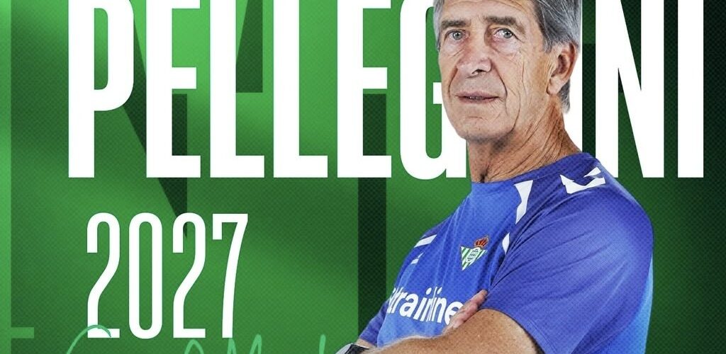 Fin al sueño de La Roja: Manuel Pellegrini renovó con Betis hasta 2027