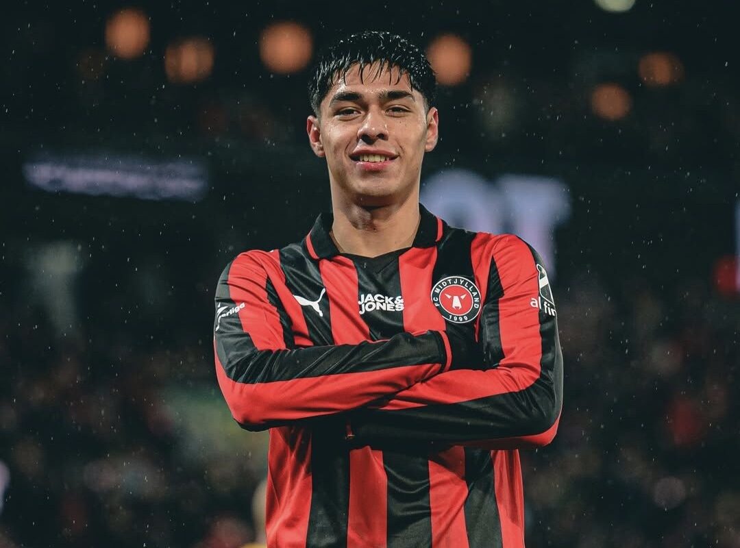 Video | Darío Osorio anotó en la goleada del Midtjylland por la Super Liga Danesa
