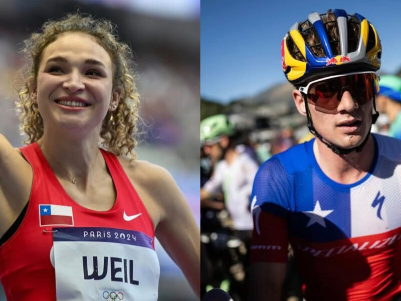 Martina Weil y Martín Vidaurre fueron elegidos como los mejores deportistas chilenos en la Gala Olímpica 2025