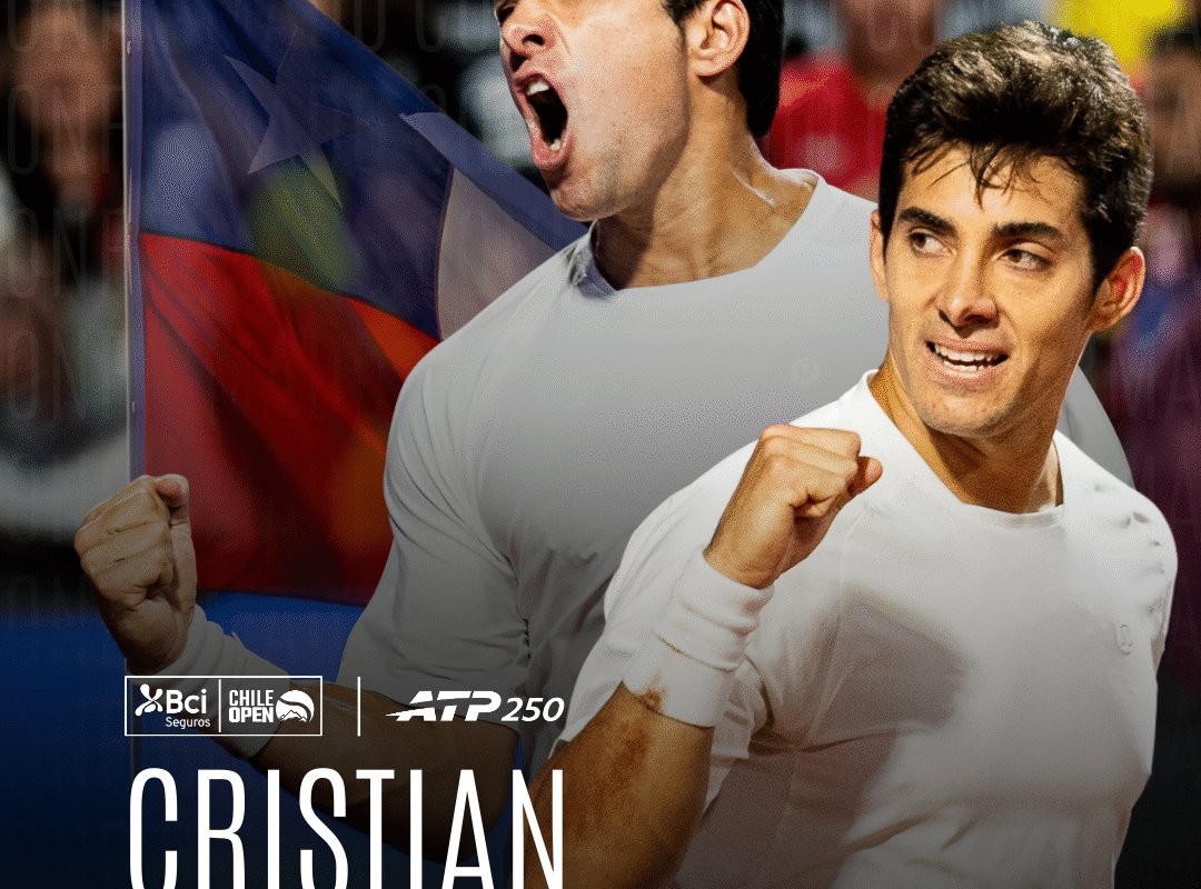 Vuelve el actual campeón: Cristián Garín estará presente en el Chile Open 2026
