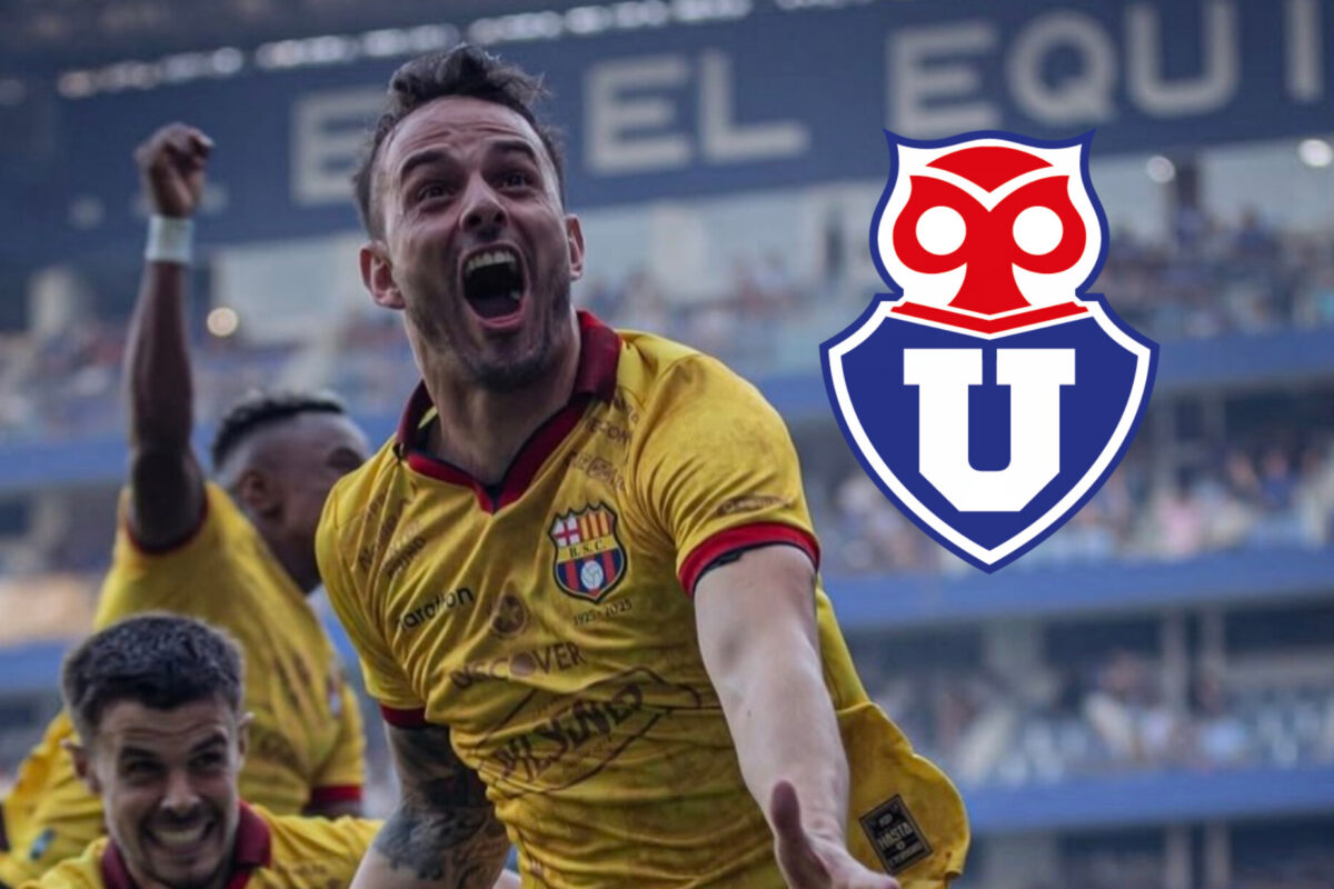 Barcelona de Ecuador oficializó la llegada de Octavio Rivero a Universidad de Chile