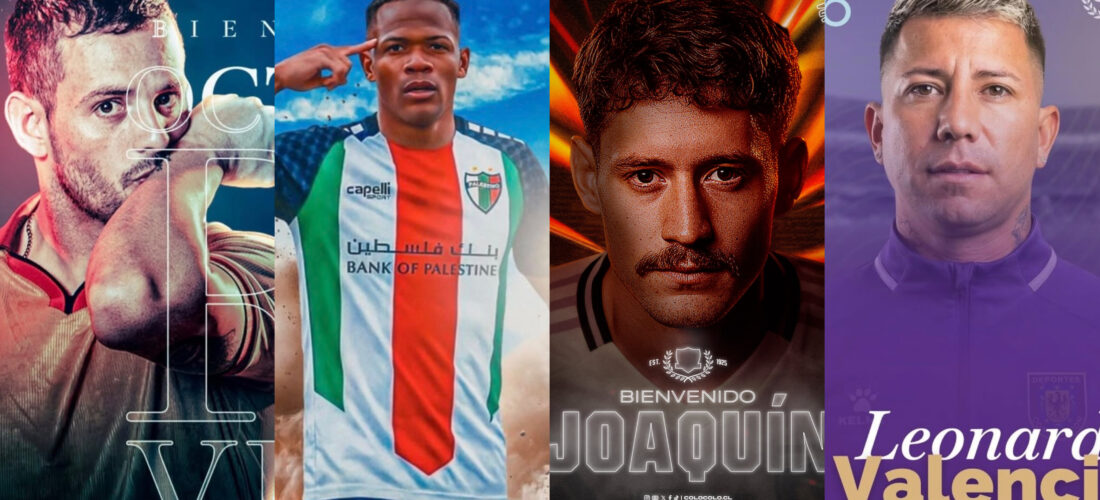 Mercado de fichajes fútbol chileno: Altas y bajas de los clubes de la Liga de Primera (miércoles 14 de enero)