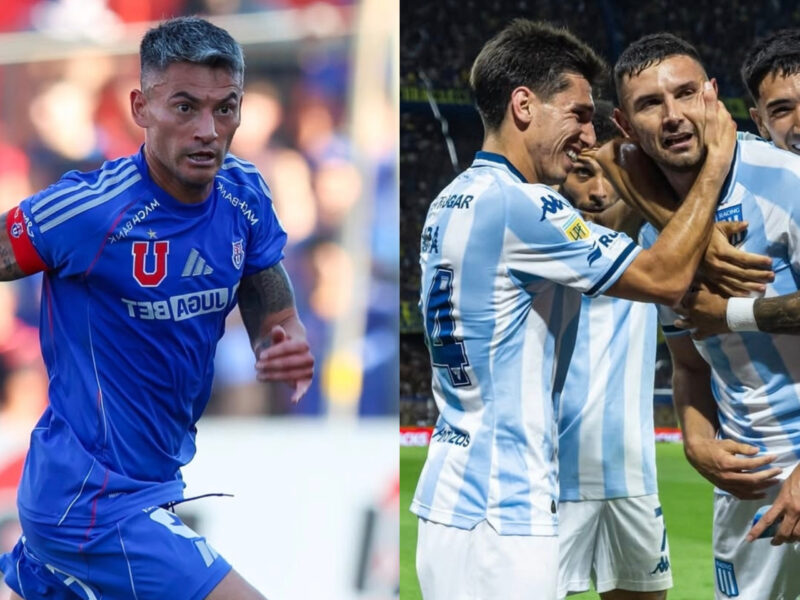Universidad de Chile vs Racing Club: Día, hora y cómo ver el partido en vivo