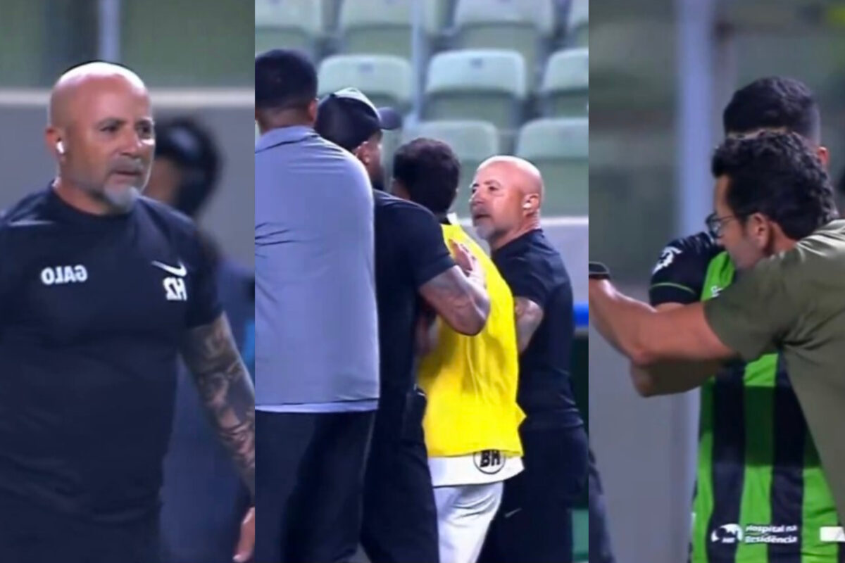 VIDEO | Jorge Sampaoli casi se fue a los golpes en el fútbol brasileño