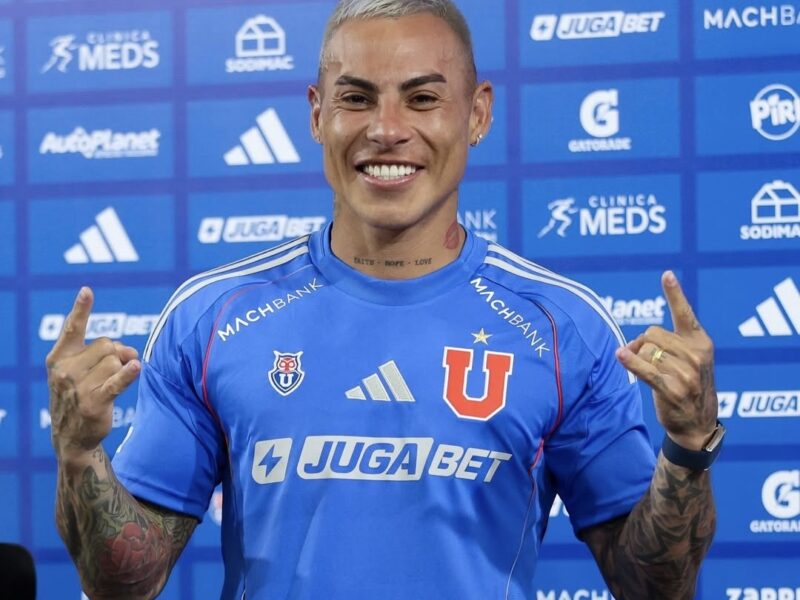 “Universidad de Chile va a ser mi último club”: Eduardo Vargas fue presentado como refuerzo de la U