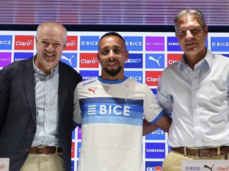 “Fui formado en la vereda del frente, pero mi presente y futuro es la UC”: Bernardo Cerezo fue presentado en Universidad Católica