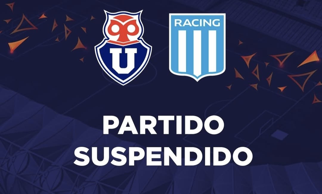 ¡Atención azules! Se suspendió el amistoso entre la U y Racing por estado de catástrofe