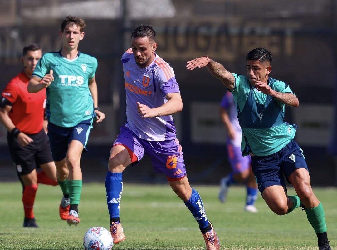 Con debut goleador de Rivero: La U venció a Wanderers en amistoso jugado a puertas cerradas