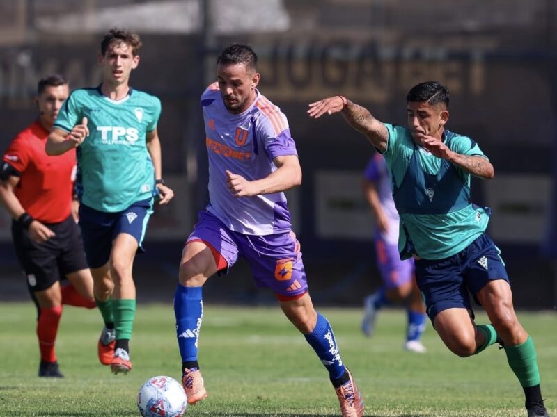 Con debut goleador de Rivero: La U venció a Wanderers en amistoso jugado a puertas cerradas