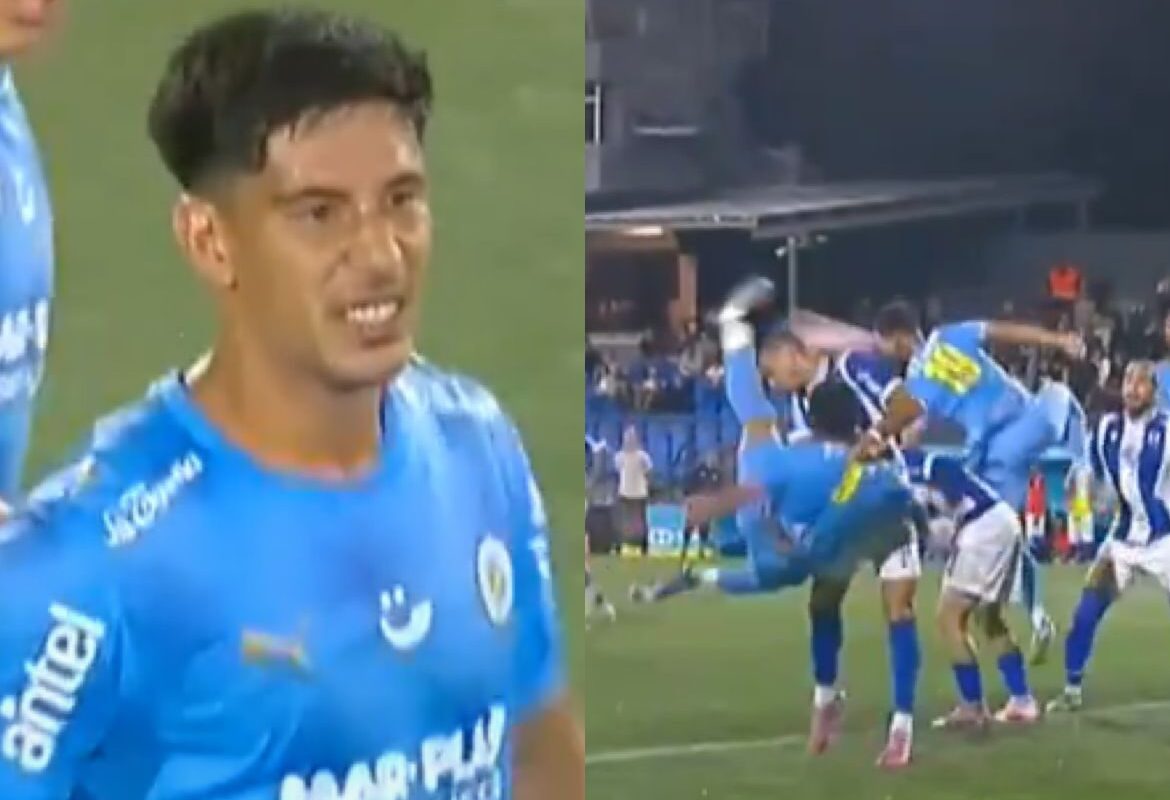 VIDEO | Atención Colo Colo: El golazo de Salomón Rodríguez que sacó aplausos en el fútbol uruguayo