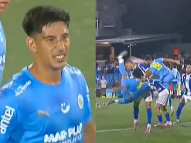 VIDEO | Atención Colo Colo: El golazo de Salomón Rodríguez que sacó aplausos en el fútbol uruguayo