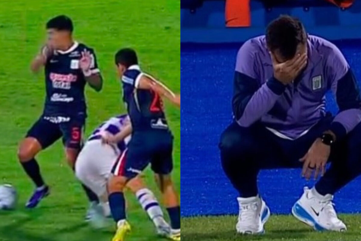 ¡Duro debut! Esteban Pavez salió lesionado y con derrota en su primer partido con Alianza Lima