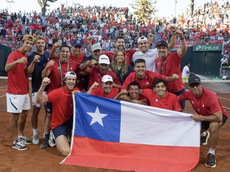 ¡Ascenso notable! El equipo chileno de Copa Davis quedó cerca del Top 10 mundial