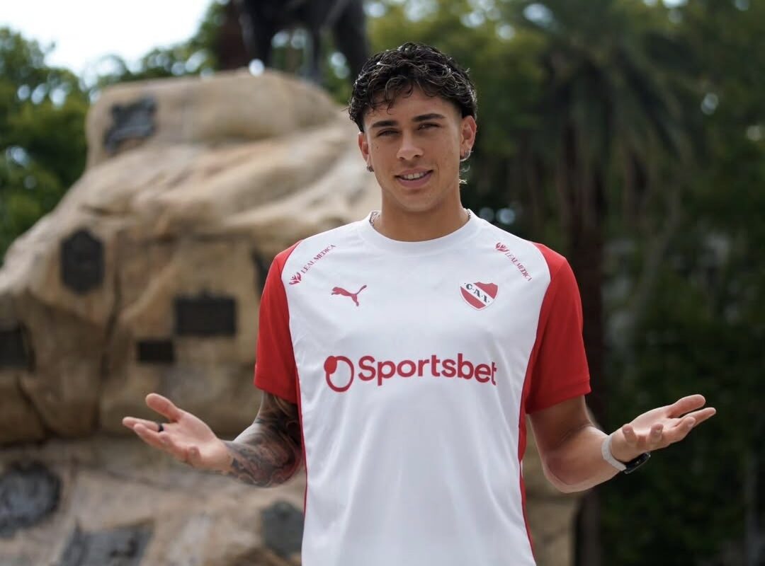 Maximiliano Gutiérrez fue oficializado como nuevo jugador de Independiente de Avellaneda