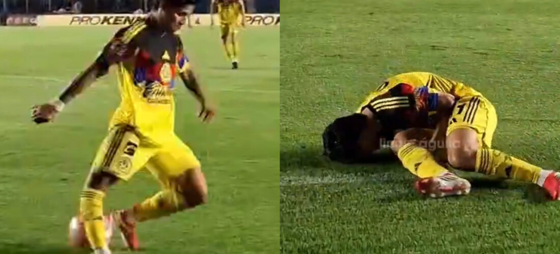 VIDEO | Víctor Dávila sufrió una grave lesión y abandonó la cancha entre lágrimas