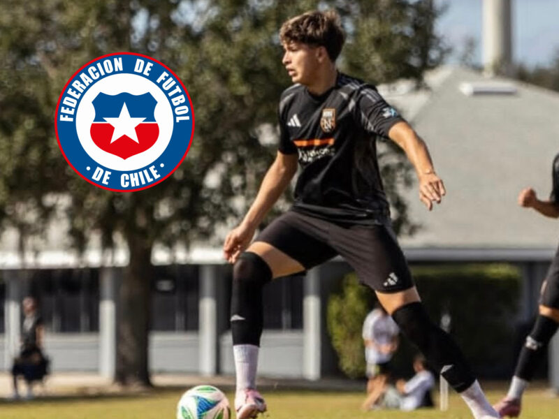 Andrés Ortiz, el joven de 17 años que brilla en Estados Unidos y desea jugar en La Roja: “Sería un honor enorme para mí y mi familia”