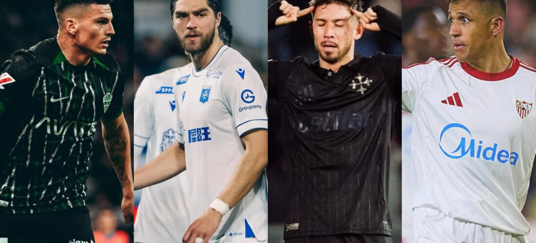 Peligran con el descenso: El complejo panorama de los jugadores chilenos en las ligas top de Europa