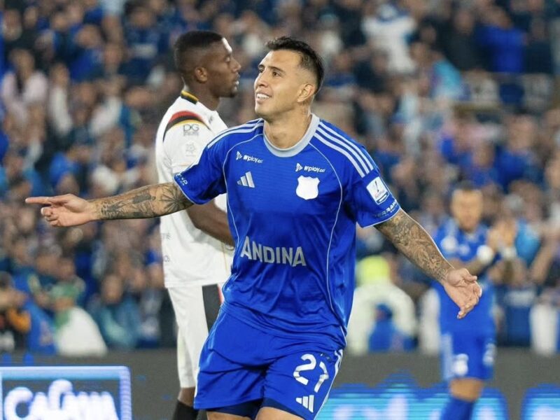 De desechado en la ‘U’ a goleador en Colombia: Rodrigo Contreras volvió a marcar un golazo para Millonarios