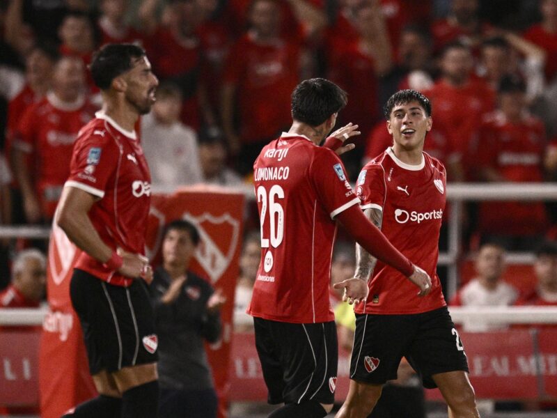 ¡Goles chilenos! Maxi Gutiérrez y Lautaro Millán le dieron la victoria a Independiente sobre Defensa y Justicia