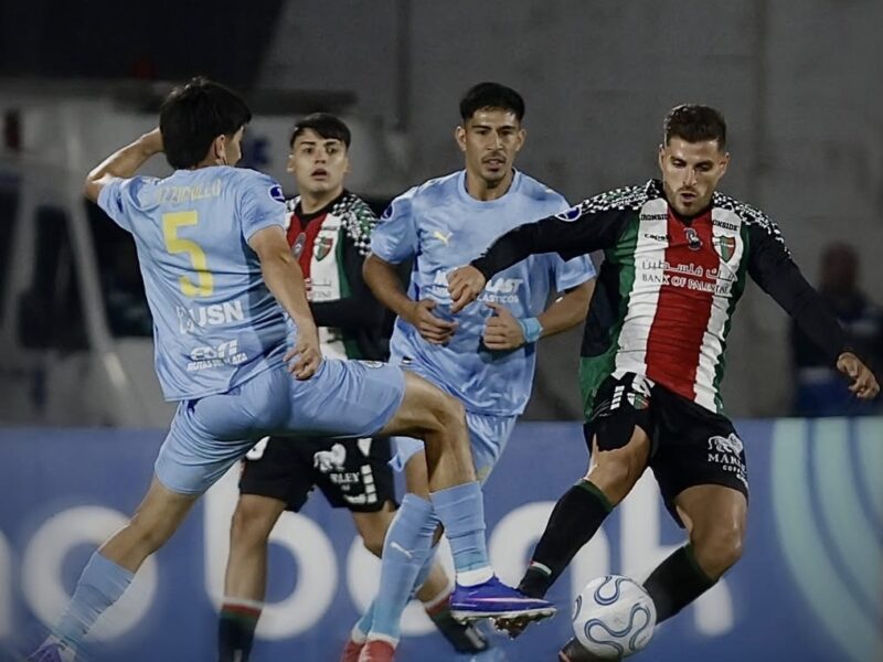 Palestino sufrió una dura derrota en casa ante Montevideo City Torque por Copa Sudamericana