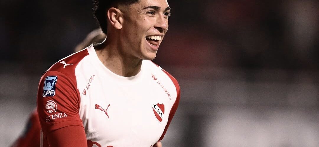 Maximiliano Gutiérrez asistió y marcó el gol de la victoria de Independiente ante San Lorenzo