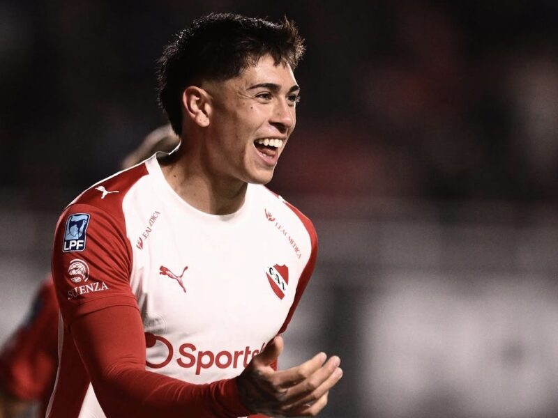 Maximiliano Gutiérrez asistió y marcó el gol de la victoria de Independiente ante San Lorenzo