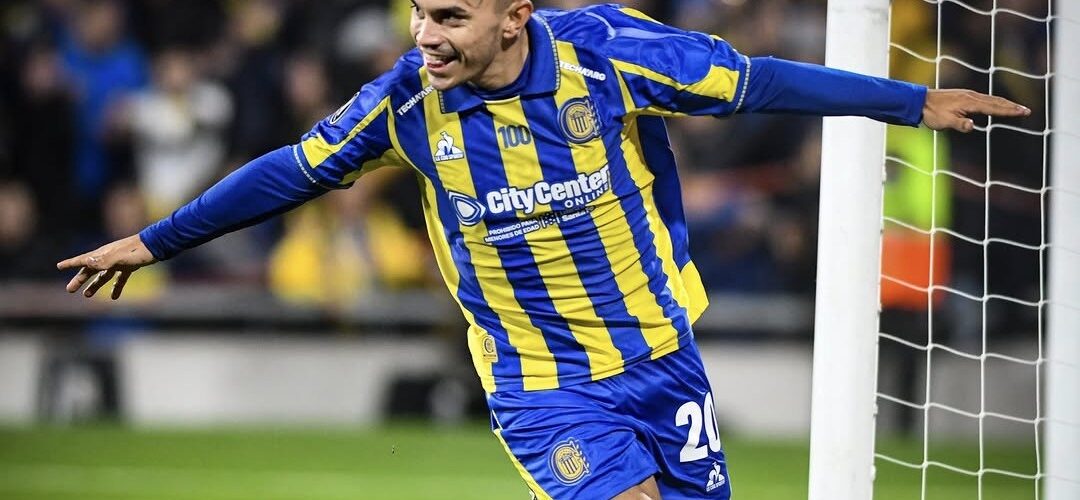 VIDEO | Vicente Pizarro anotó un golazo en la goleada de Rosario Central por Copa Libertadores