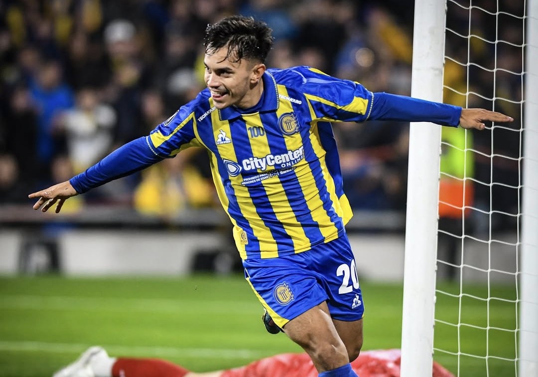 VIDEO | Vicente Pizarro anotó un golazo en la goleada de Rosario Central por Copa Libertadores
