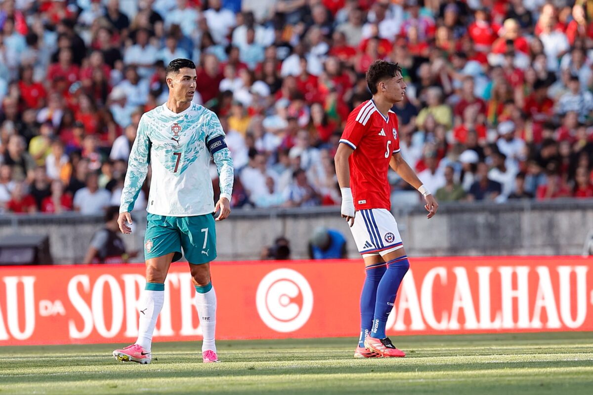 La Roja cayó ante la Portugal de Cristiano Ronaldo en un apretado partido